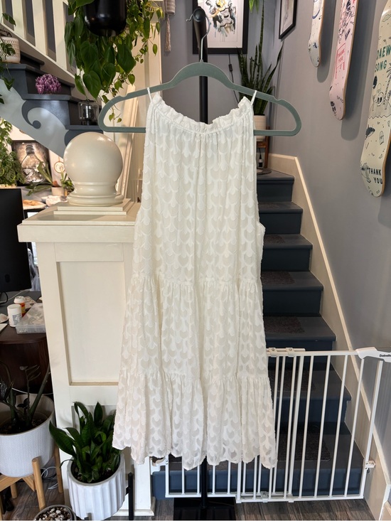 H&M Dresses & Skirts - H&M White Tiered Textured Sundress
